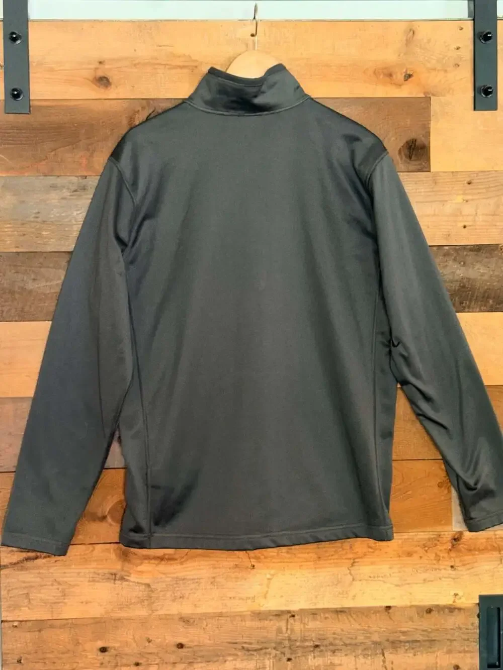 The North Face Men's Charcoal Quarter Zip Fleece Pullover 0683